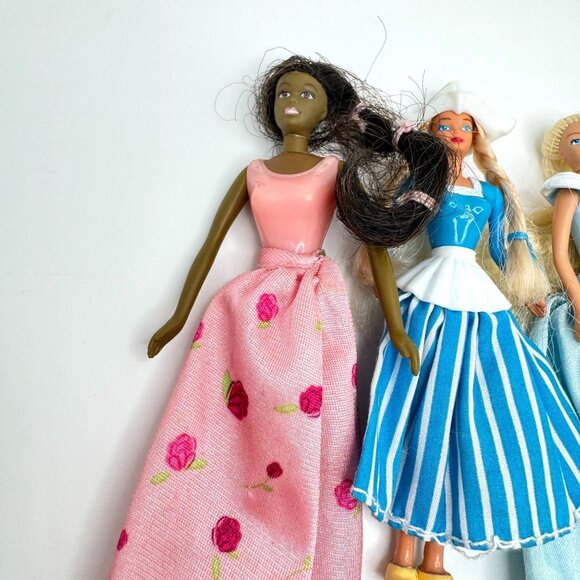 Vtg Barbie McDonalds Happy Meal Toys Figures Set Of 13 Cake Toppers Collectibles - Picture 7 of 15